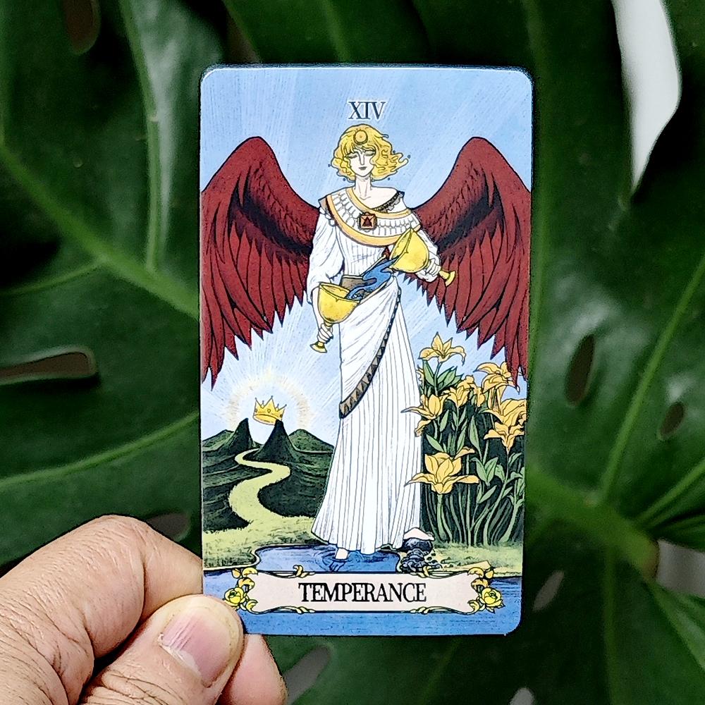 Secret Mirror Tarot Deck 78 Stück Bunte Tarotkarten Basierend auf dem Rider-Waite-System 10,3*6cm