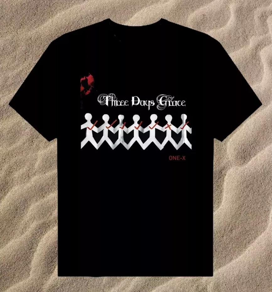 

Three Days Grace band One-X Black T Shirt 3XL