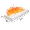 1Pcs White Sponge For Fireplace Ovens And Gel Burner Calcium-Magnesium-Silicate Fibres Firplace Firebox Safety Fire Sponge
