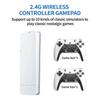 M15 Wireless Retro Game Console with 40,000 Built-in Classic Games, 4K HDMI TV Output, 2.4G Wireless Controller, 64G Nostalgic Game Stick