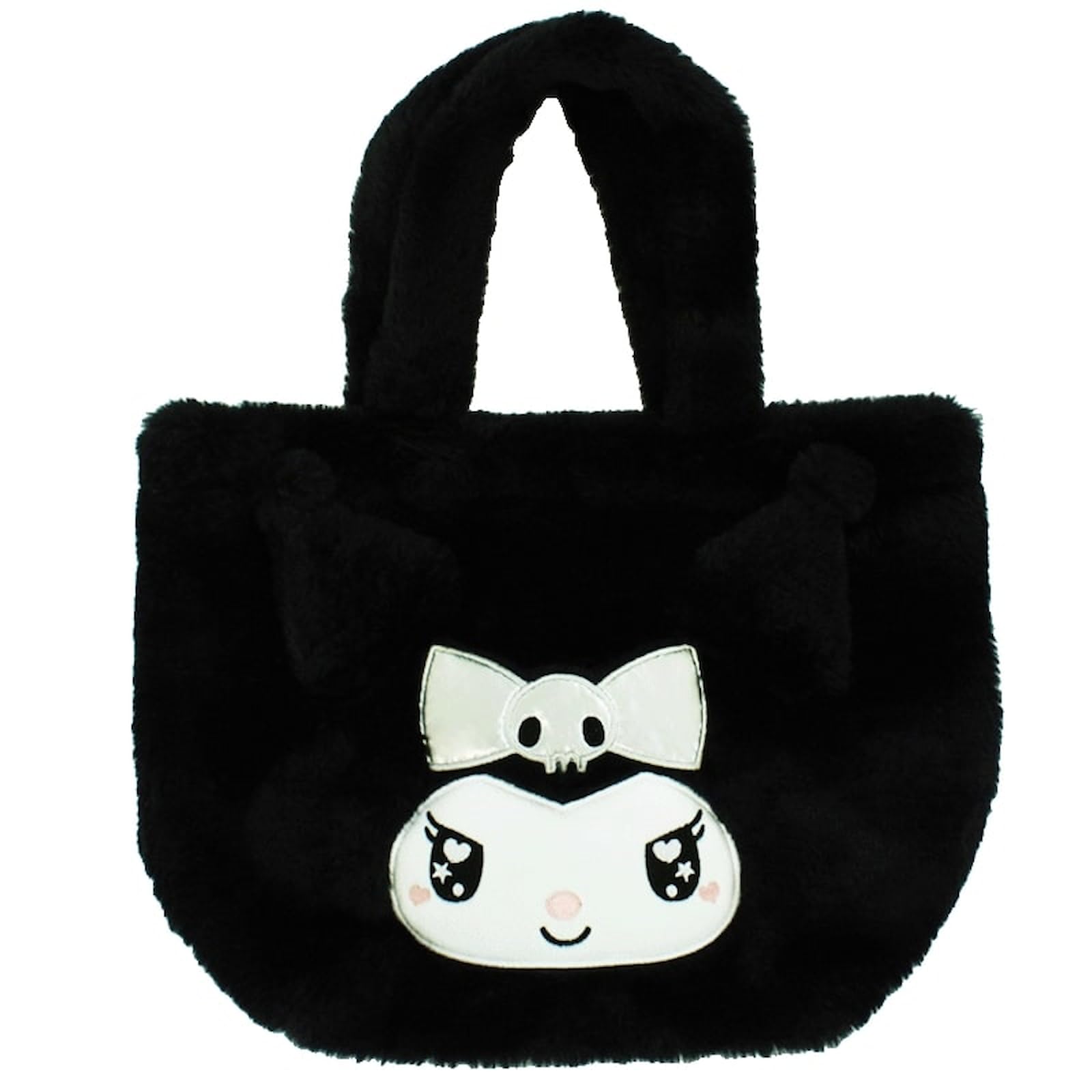 

Меховая сумка-тоут с персонажами Sanrio, Куроми, вырезной