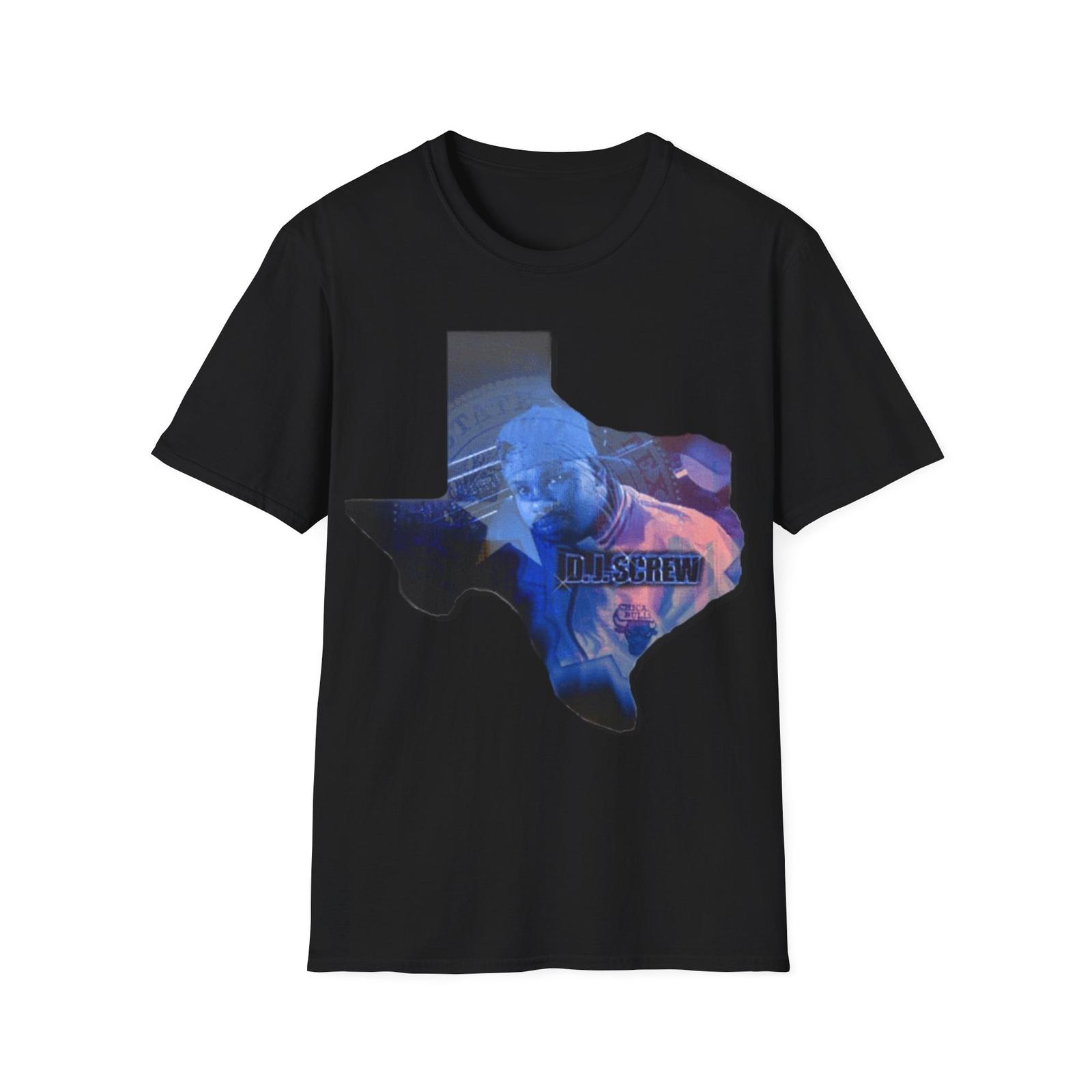 Dj Screw T-Shirt, Dj Screw Unisex Softstyle T-Shirt XXXL