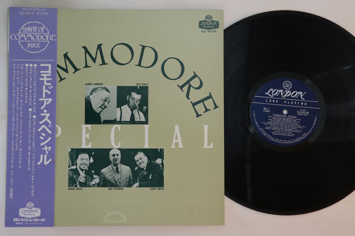

LP Record VARIOUS - Commodore Special SLC457 LONDON Japan Obi Jazz Used