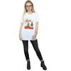 Disney Womens/Ladies Mickey Mouse Vintage Christmas Cotton Boyfriend T-Shirt
