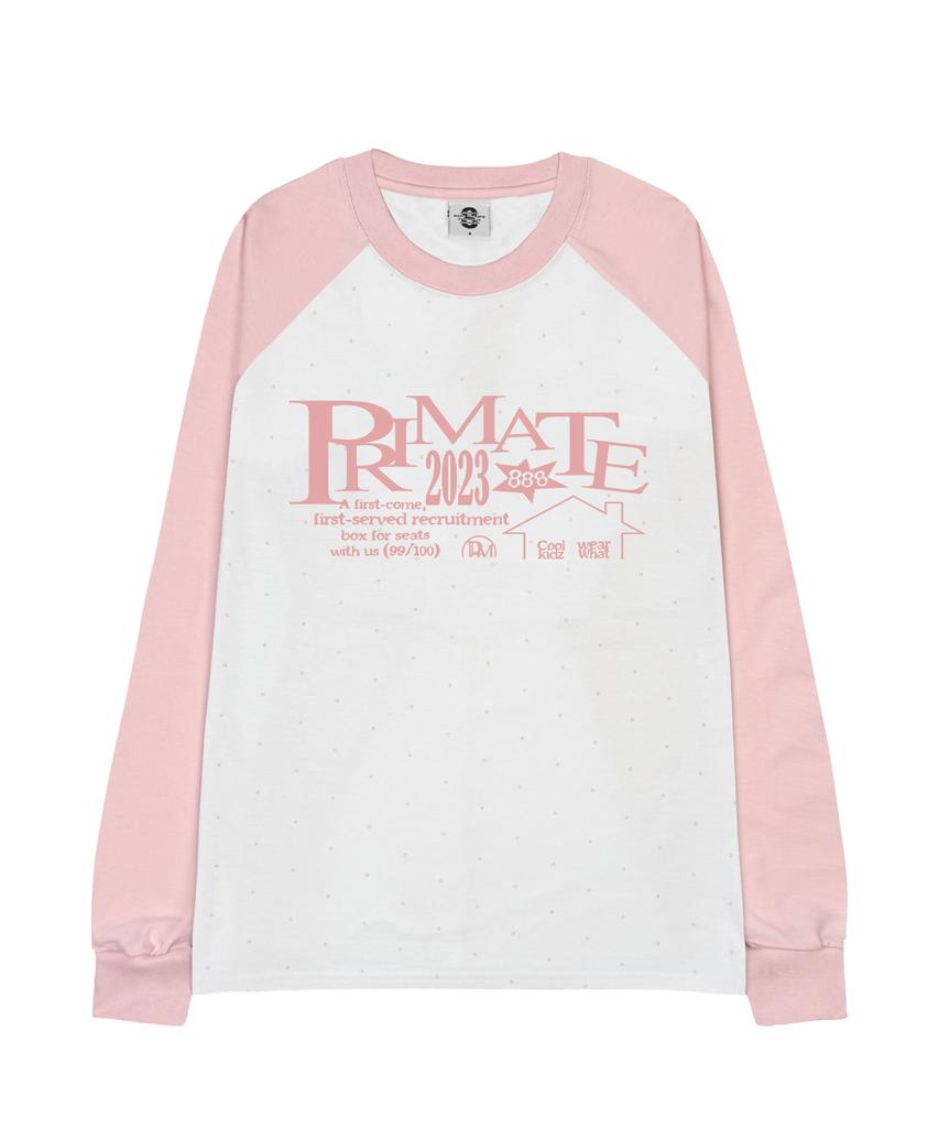PRIMATE Slick Polka Dot Raglan Long Sleeve 3 Colors