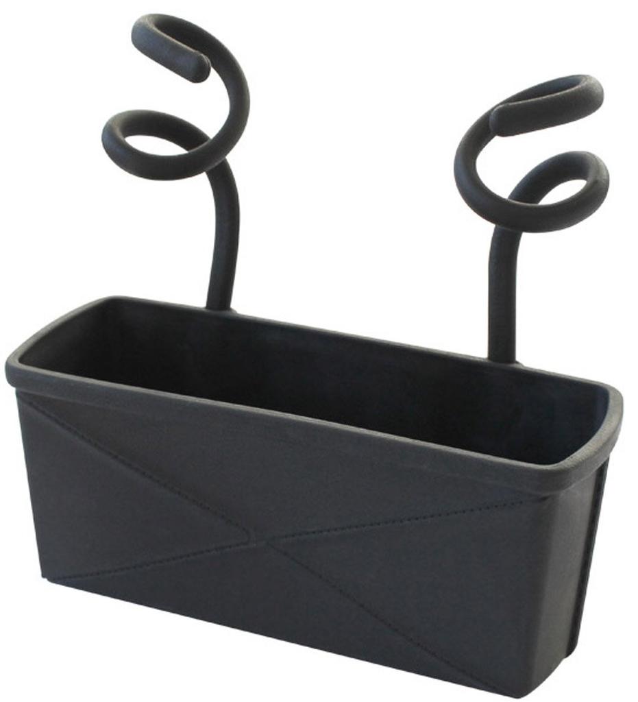 Yawata Kasei sceltevie Grace MANO Type C Storage Box with Handle, Black