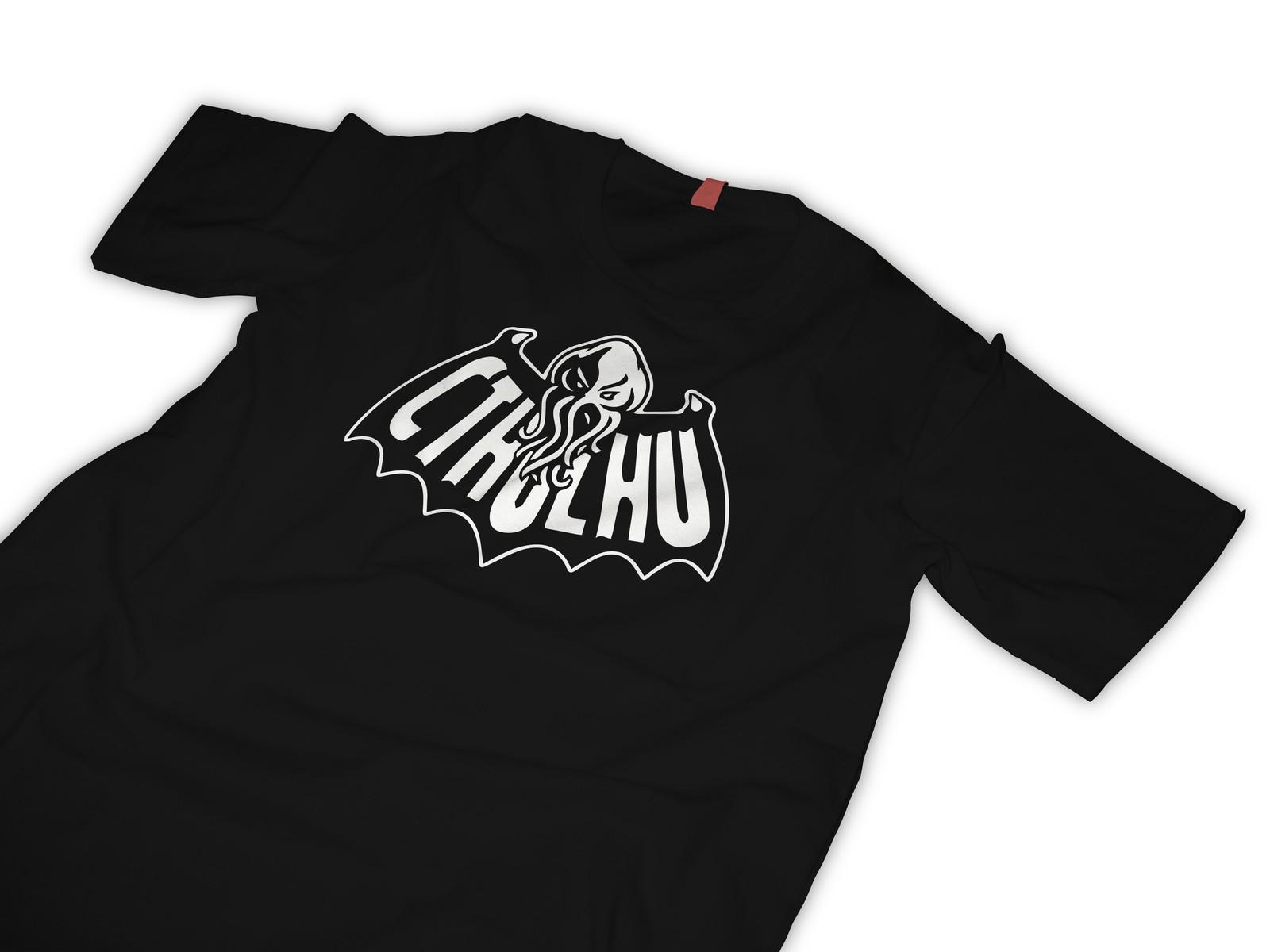 Cthulhu tshirt Batman Style tshirt S разноцветный