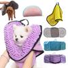Emici Kadife Köpek Havlusu Hızlı Kuruyan Mikrofiber Evcil Hayvan Havlusu El Cepli Makinede Yıkanabilir Köpek Kurulama Havlusu Banyo Plaj Duş İçin