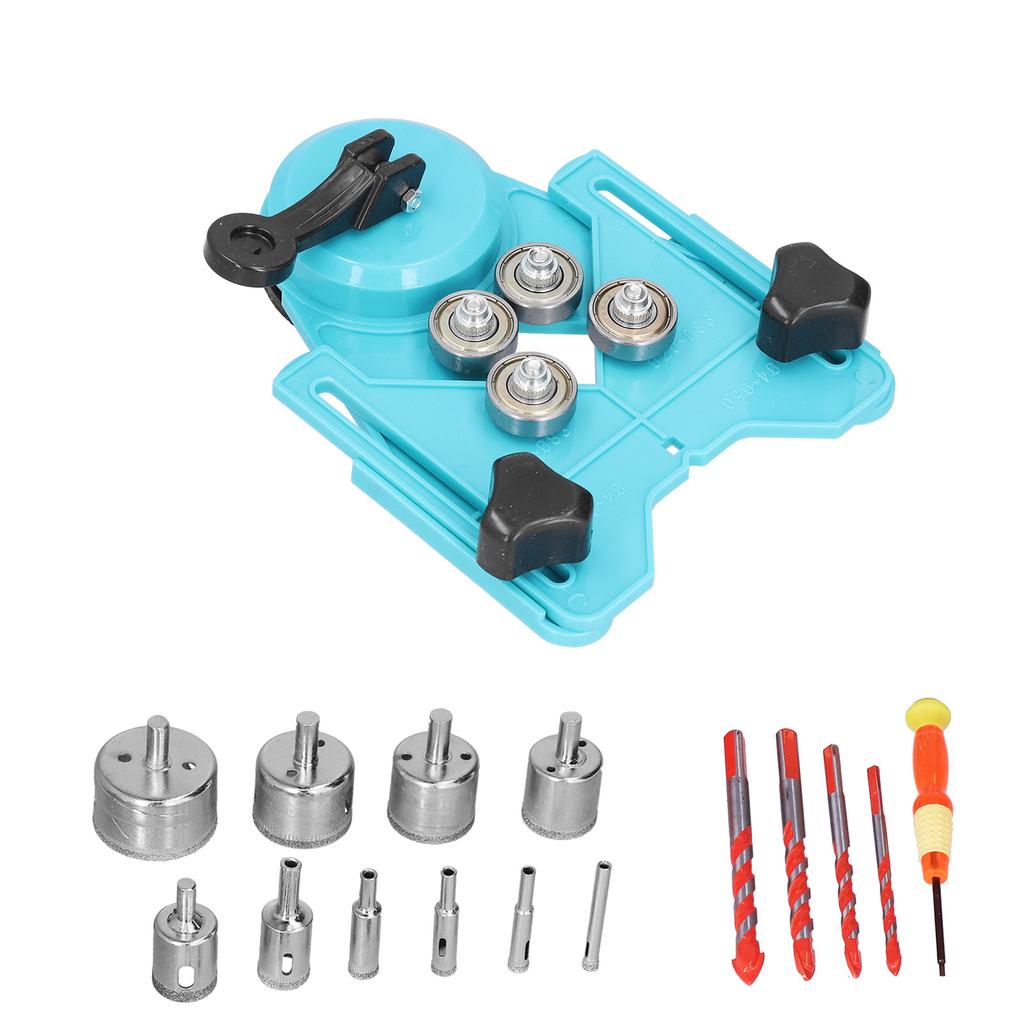 16Pcs   Drill Bit Hole Saw 650mm Cutter Drilling Tool Set Kit for Tile Wood