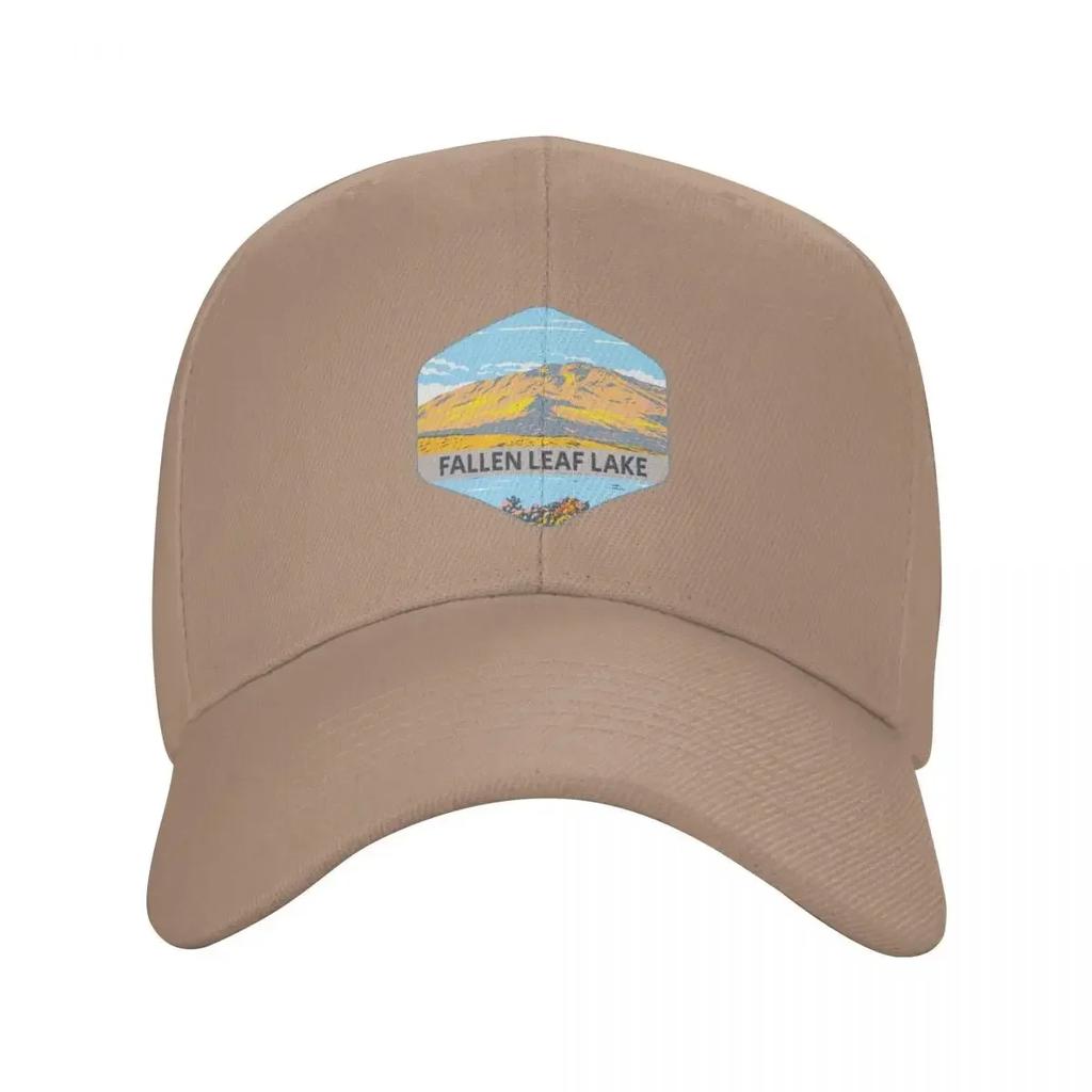 Fallen Leaf Lake California Baseball Cap Anime Birthday Snap Back Hat For Girls Mens