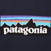 Patagonia Logo Responsibility Short Size S P-6 Tee, Sleeve, Black, (Product Code 38504)