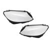 MTU4   1Pair Car Front Headlight Lens Cover For Mercedes Benz W205 C180 C200 C260L C280 C300 2015 2016 2017 2018 Headlamp Cover Shell
