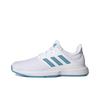Gamecourt White Hazy Blue Men Sneakers Footwear-White Halo-Blue FX1552
