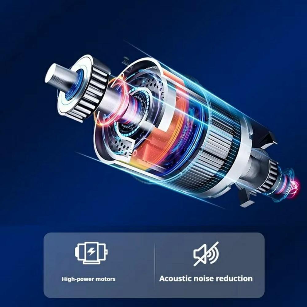 Handheld Mini Car Vacuum Cleaner Rechargeable Wireless Powerful Suction Cleaning Device