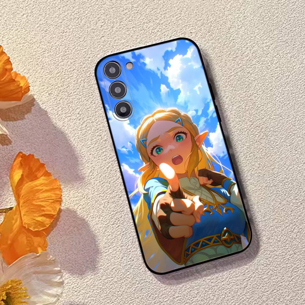 Spiel The Legend of Z-Zelda Prinzessin Handyhülle Für Samsung Galaxy A73,A72,A71,A70,A53,A52,A51,Weiche Silikon Schwarze Hülle