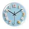 Ceasuri de perete silențioase Desene animate creative Animale Dormitor Sufragerie Casă Ceas simplu Ceas cu quartz la modă Ceas de perete