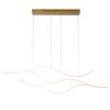 Gold LED Ceiling Light, Nordic Flower Design, Modern Minimalist Style for Living Room or Bedroom