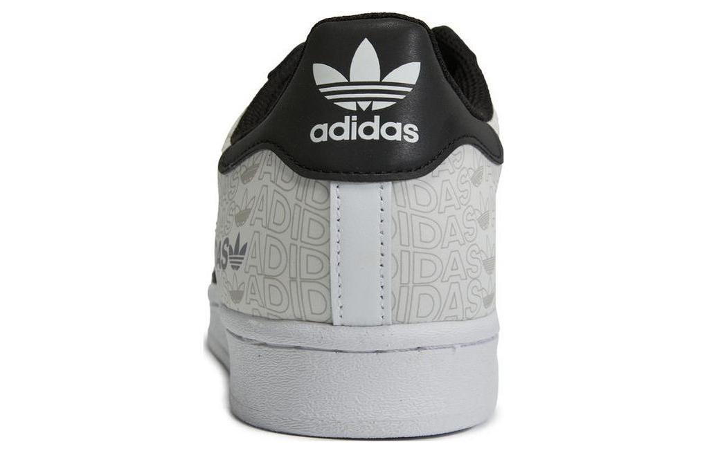 adidas Superstar 'Reflective Allover Logo - White Black' GW7254