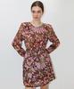DAMAGE MNEMONIC Paisley Brown Dress_ Paisley Brown Op
