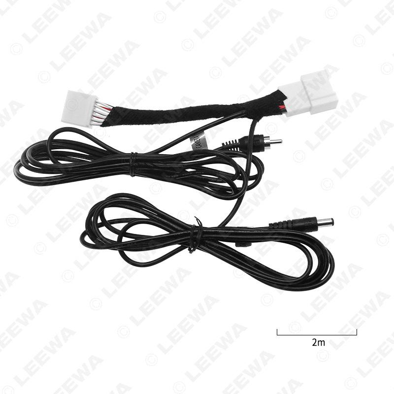 Mazda3 Sedan/Axela BM Rear View and Audio AUX Cable for DC Head Modification