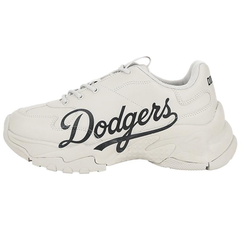 

MLB Big Ball Chunky Collection Wear Resistant Height Increasing Low Top Chunky Sneakers Unisex Gray Sneakers 32SHC2011-07M 37.5