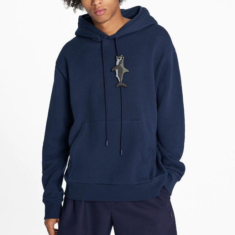 LOUIS VUITTON SS21 Sweatshirt Men's Blue 1A8R2R