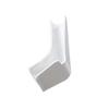 4pcs Rain Gutter Spout Extensions Long Version Left and Right White For RV Camper