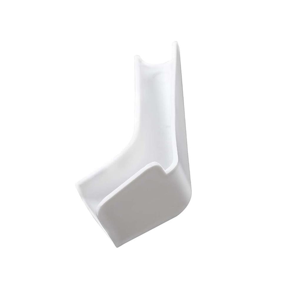 4pcs Rain Gutter Spout Extensions Long Version Left and Right White For RV Camper