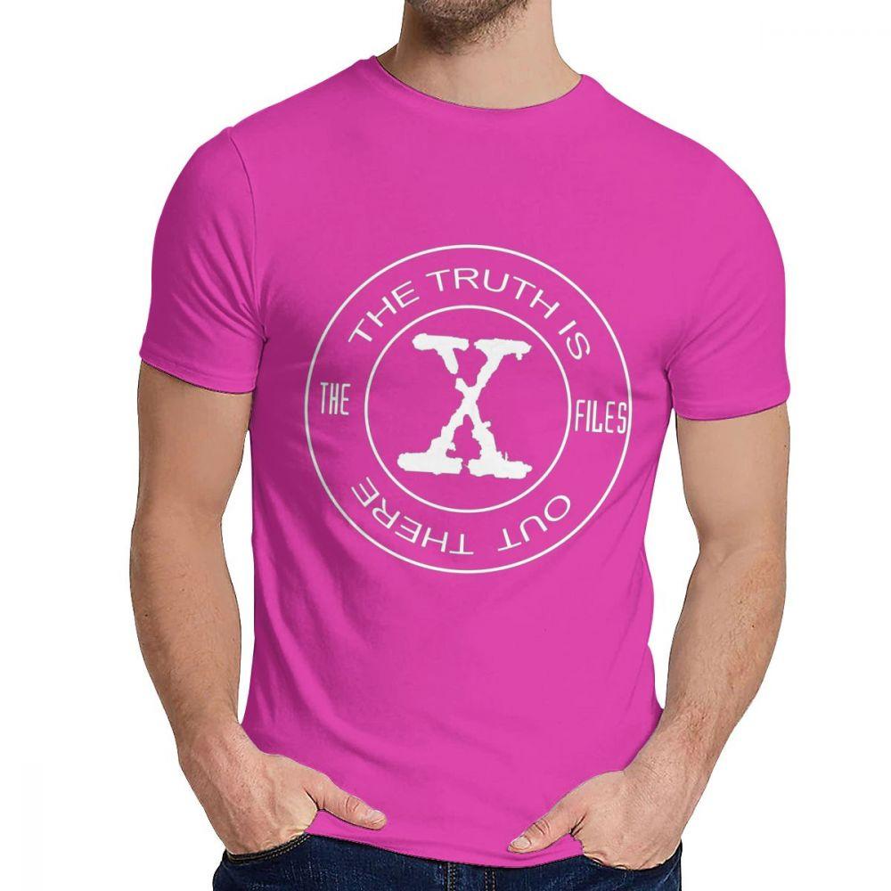 Girocollo The X Files La Verità È Là Fuori T-shirt Bianca Pazzo Per