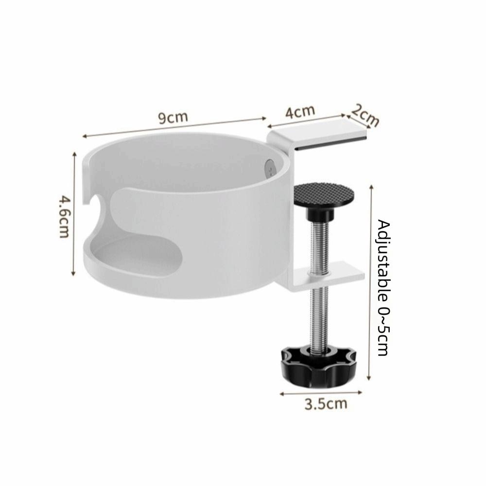Drink Mount Universal Desktop Cup Holder Adjustable Rotating Rotating Cup Holder Arm Clamp Clip On Adjustable Cup Holder Desk