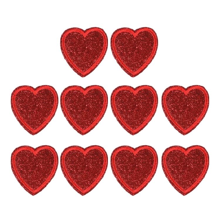 

Блестящие Сердечки Нашивки Пришиваемые На Баннер Ремонт Одежды Аппликации Пайетки Пришивание Рукоделие 1