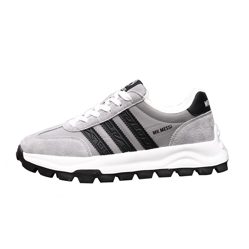 Sommar andningsbara Forrest Gump skor bekväma och enkla låga skor förhöjda låga sneakers MY