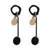 Elegant Black Butterfly Tassel Earrings - Sweet, Cool, and Versatile Design