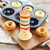 Wooden Doughnut Holder Dessert Display Rack Dim Sum Bread Sales Rack Donut Stand Birthday Party Wedding Table Decoration