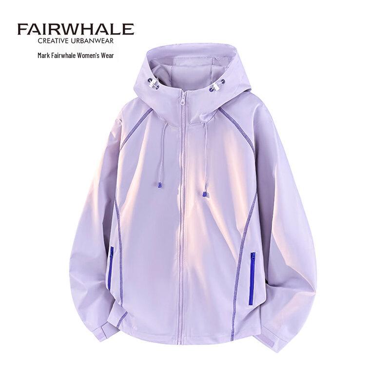 Mark Fairwhale Sporty Color-block Hooded Jacket M