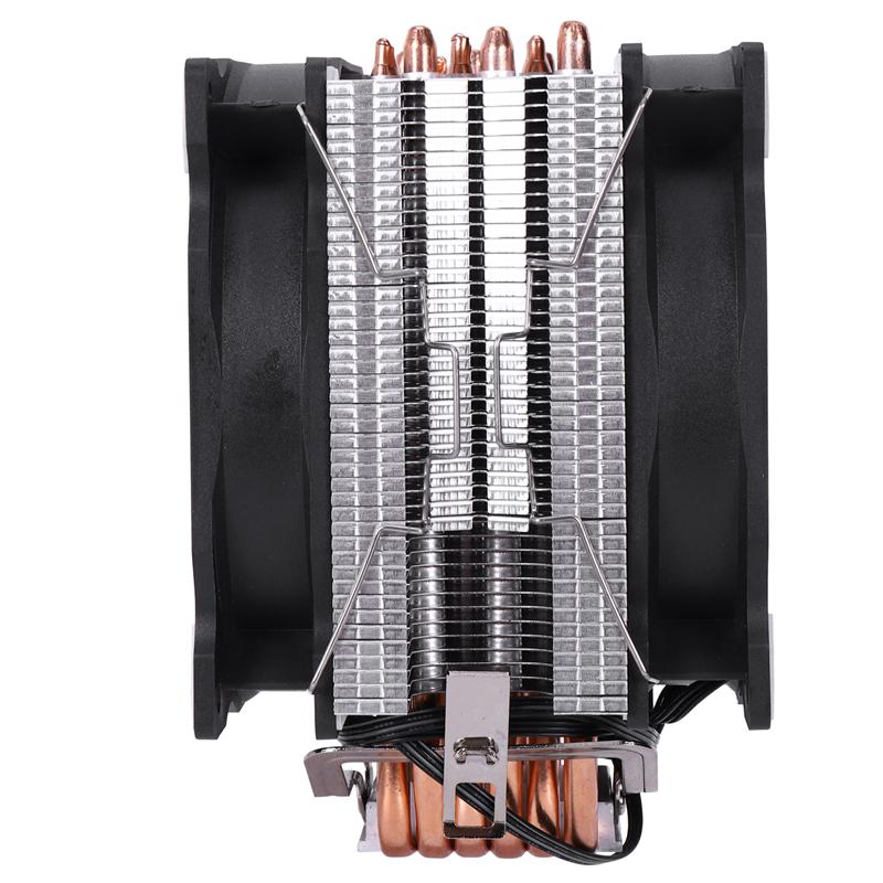 Buy SNOWMAN MT6 4PIN CPU Cooler Master 6 Heatpipe Double Fans 12cm