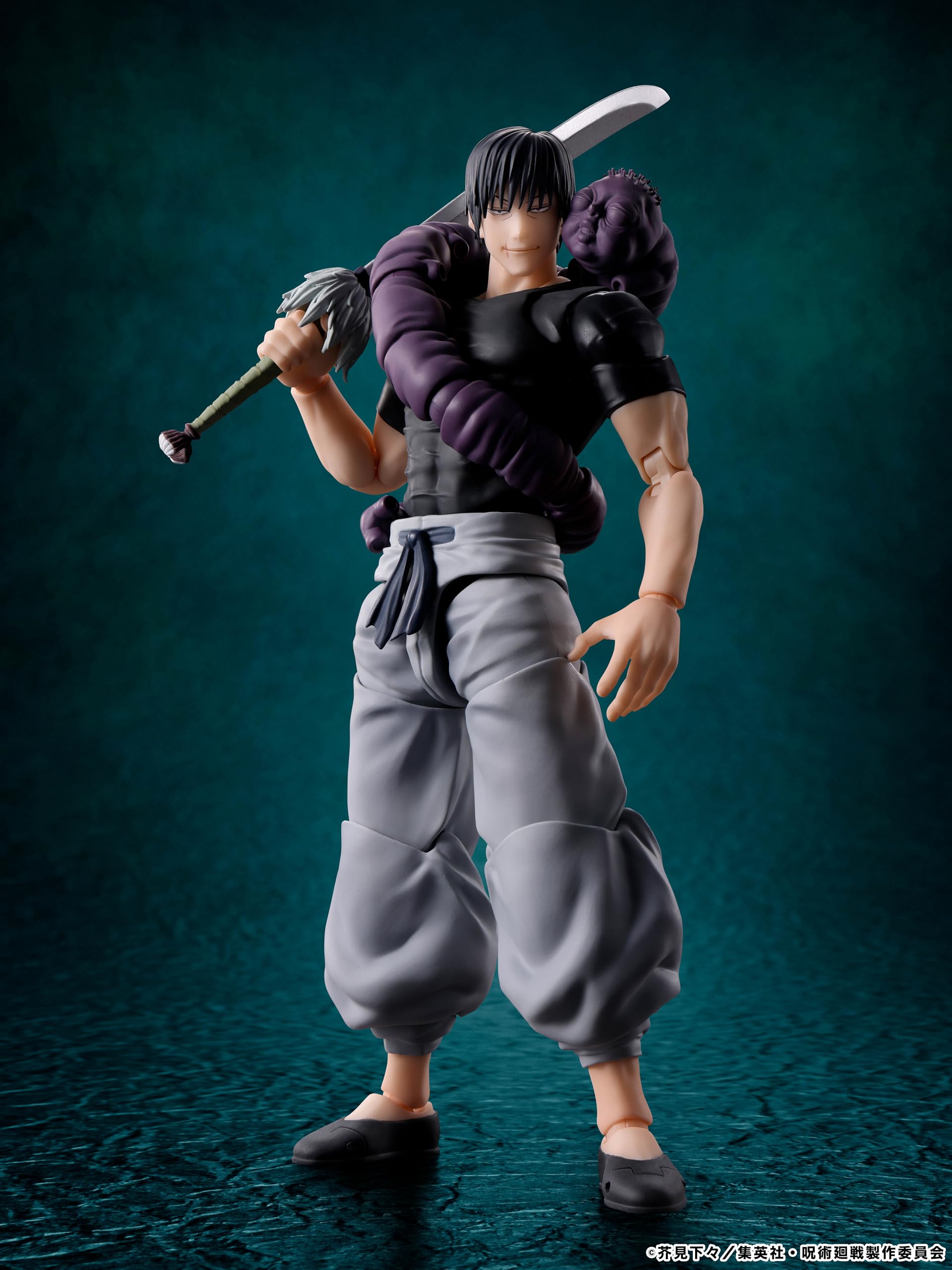 TAMASHII NATIONS S.H.Figuarts Тодзи Фусигуро Фигурка 155 мм – Jujutsu Kaisen ПВХ АБС Коллекционная