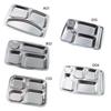 Rectangular Divided Plate Dinner Tray Dinner Plate Suitable for Meal and Snacks