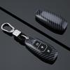 Abs Carbon Fiber For Ford Focus 3 4 St Mondeo 5 Mk5 Mustang F-150 Explorer Edge Fiesta Kuga Mk3 4 Abs Car Key Case Cover Keychai