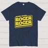 Roger Roger Cotton Casual Cool Loose T-Shirt