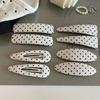Polka Dot School Girls Cute Hair Clip New Fabric Hair Accessories for Bangs BB Side Hair Clips Lovely Hairpin Headwear for Women