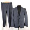 SUIT SELECT Suit Set Up [Top&Bottom A4/Men’s ML/Navy Stripe] Single Jacket Pants(USED)