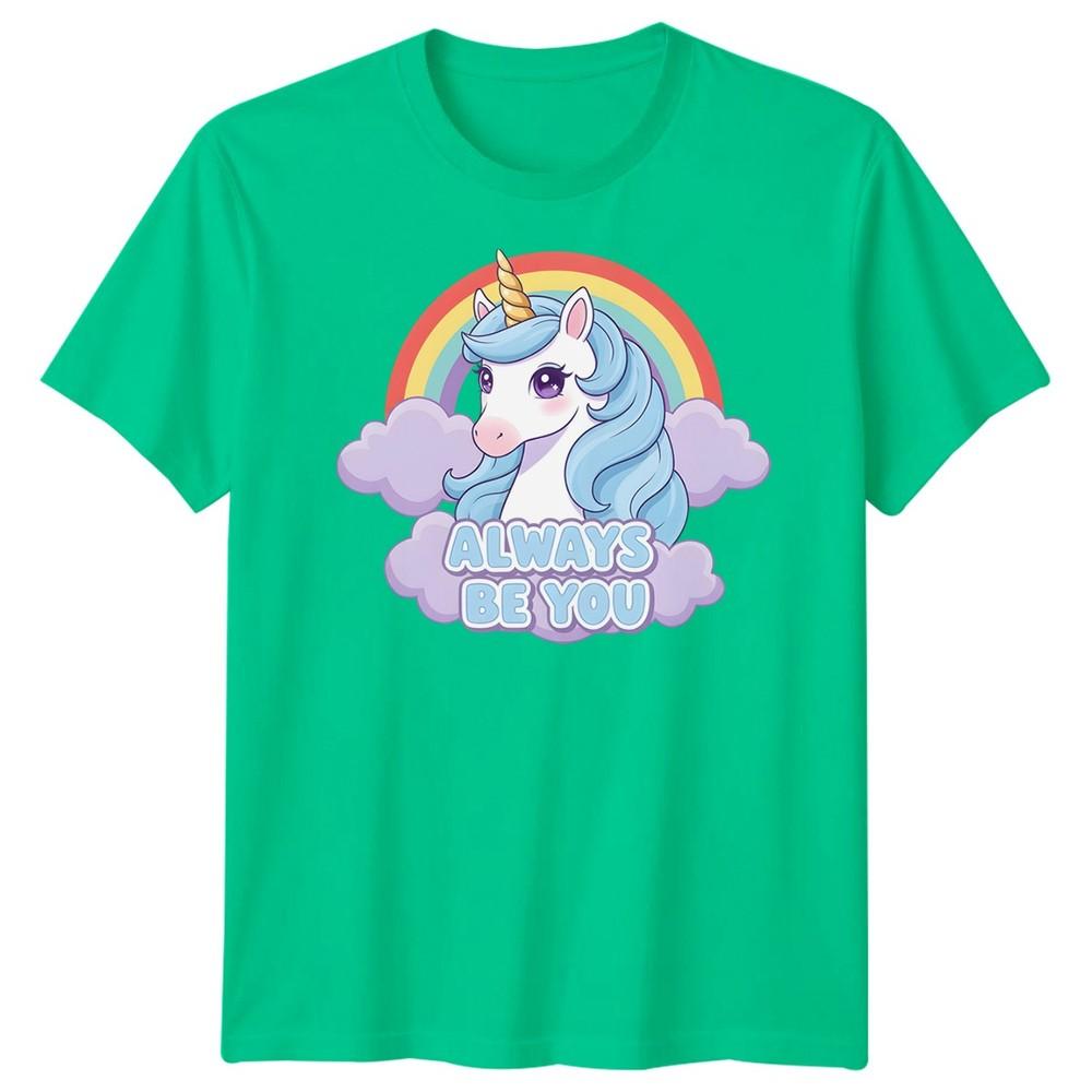 Always Be You Unisexs Tshirt Funny The Unicorn Film Comedy Movie Unisex Tee