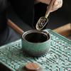 Teiera Nera in Argilla da 200ml con Manico Laterale Set Creativo in Ceramica per Tè Kung Fu