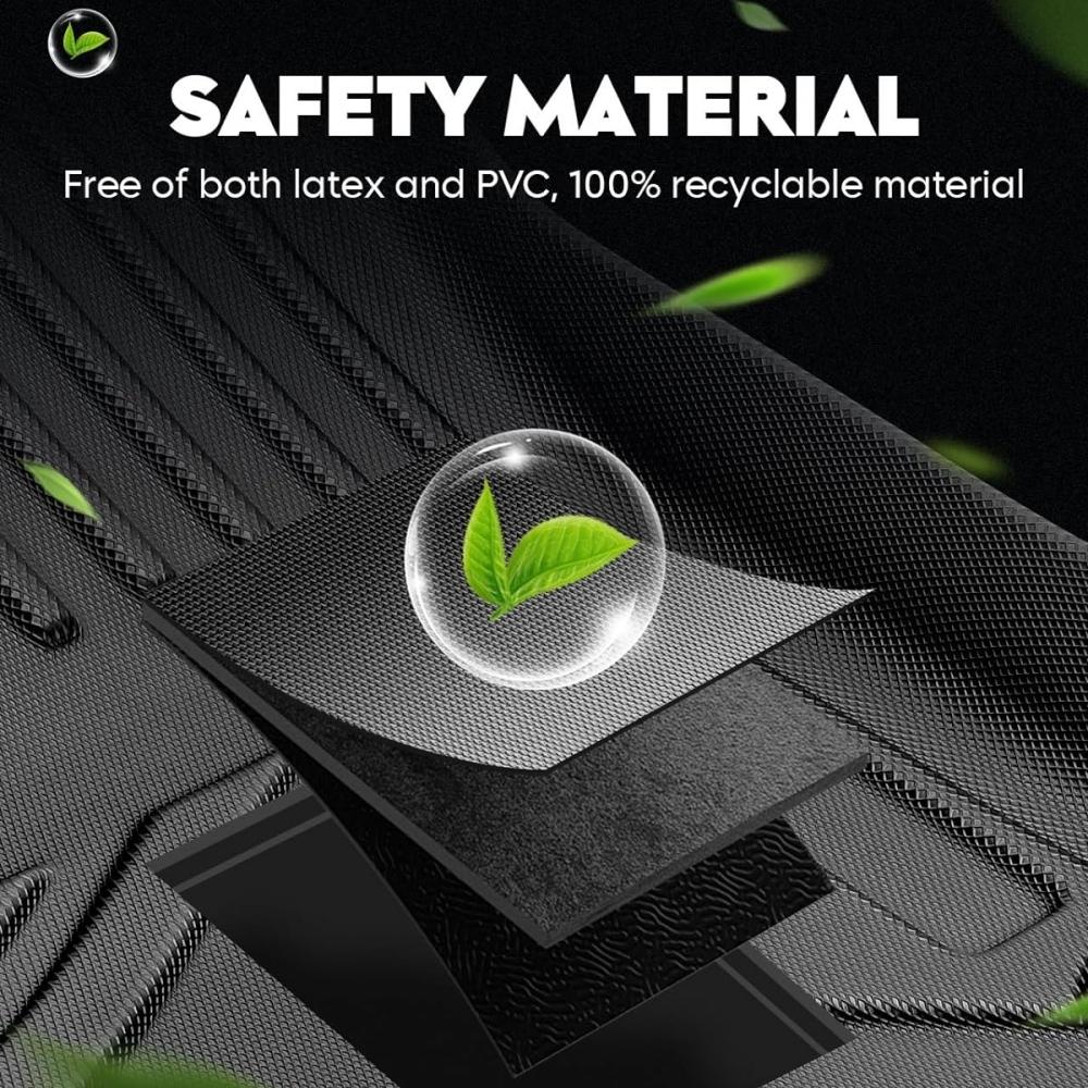 Pro Renault Dacia Duster 2018-2025 Benzínový pohon Koberce do auta Podložka do kufru TPE 3D sada koberečků Příslušenství Levostranné řízení