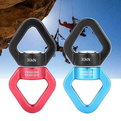Rope Swivel Safety Rotator 30KN Climbing Yoga Swivel Safety Rotational Device Rotator Multi Function Connector Climbing Swivel