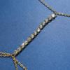 European and American style diamond studded body chain, female personality trend, body chain, backless bikini accessories