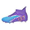 Mens Womens Low-Cut Football Cleats Grass Field Training Match Play Rubber Sole With Flexible Design