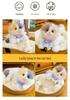 Three-Color Cat Plush Doll: Meows When Pressed, Creative Backpack Accessory for Women