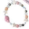 Conch Star Ceramic Beaded Bracelet: Women's Light Luxury Jewelry for Parties and Students